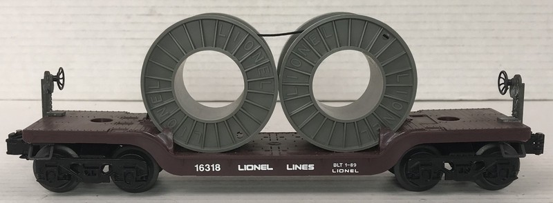 Lionel, O Scale, O Gauge, Depressed Flat, LL #16318, Lionel Lines, 3-Rail