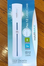 HairMax Pro 12 LaserComb Laser Hair Growth Device 12 Lasers Portable for Scalp
