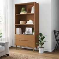BüCherregal Molde Massives Kiefernholz 85 X 35 X 170,5 Cm Standregal