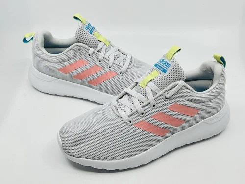 Scarpe da bambino Adidas Lite Racer CLN K taglia 5 US giovani grigie sneakers casual EG3049