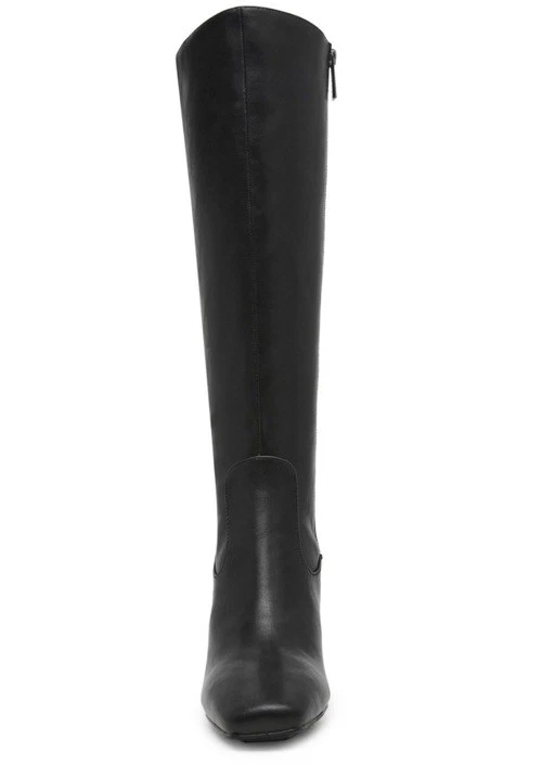 Botas de vestir Anne Klein para mujer Toronto punta cuadrada hasta la rodilla 8,5 M negras Foto 4 de 4