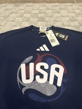 Adidas Small USMNT Official USA National Team Soccer Shirt FIFA 2026 JZ8930 NWT
