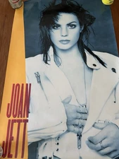 Vintage Joan Jett Promo Poster 36x24” 