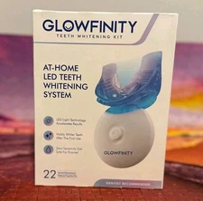 GLOWFINITY LED Teeth Whitening System Kit 22 Treatments - New Sealed