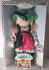 Kenner Little Souls For Kids Nora 15" Doll Plush Cloth Vintage 1998 New In Box 