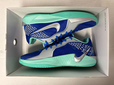 Nike By You Sabrina 2 Royal Blue Metallic Silver HF0670-900 Size