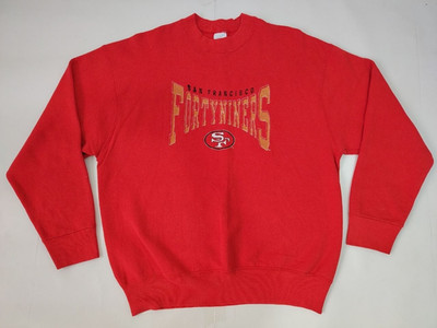 Vintage San Francisco 49ers Sweatshirt Large Salem Sportswear Made in USA 90s NF