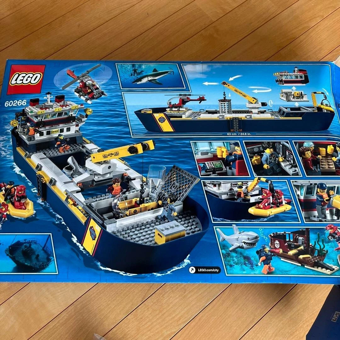 LEGO City Sea Expedition Submarine Exploration Ship 60266 L 1 eBay
