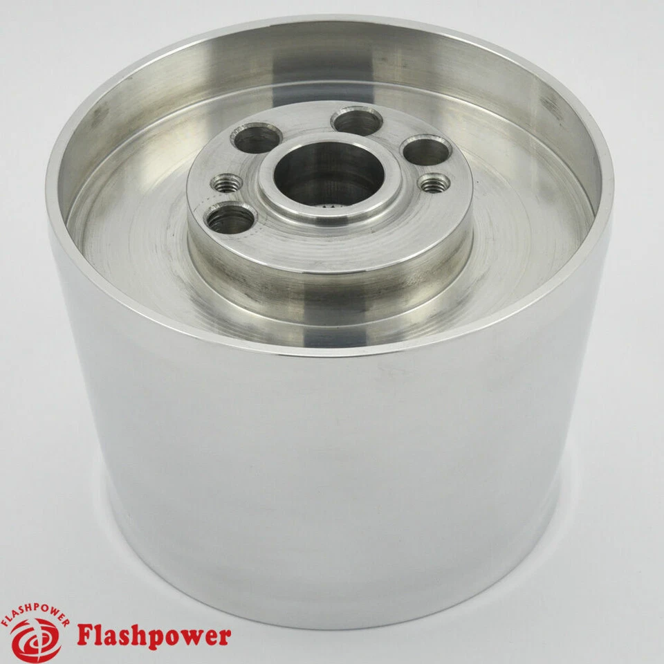 Kit adaptador de cubo de volante de 6 orificios Boss GM Chevrolet Cadillac camión pulido Foto 2 de 3