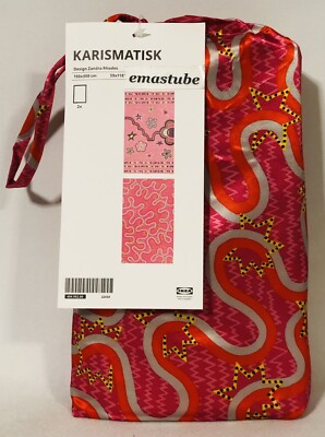 IKEA Karismatisk Stoff 2x Stoffbahn 150x300cm Rosa 404.992.00 NEU OVP