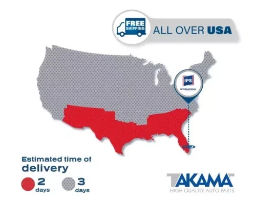 2 pcs ⭐TAKAMA⭐Front Outer Tie Rod Ends Pair For 18-23 TOYOTA CAMRY, 19-22 AVALON - Image 4 of 4