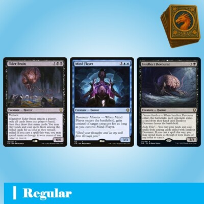 Baldur's Gate Magic | Elder Brain Mind Flayer Intellect Devourer |  MTG NM 