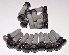 3 Real Horn Endpins Ebony French Style Violin...