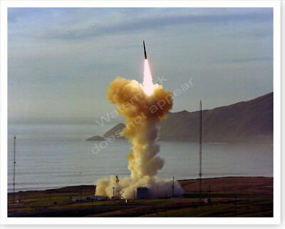 Minuteman 1 ICBM LGM-30 Intercontinental Ballistic Missile Launch Photo