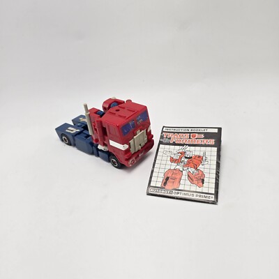 TRANSFORMERS G1 Optimus Power Master Loose Incomplete W/instructions Hasbro