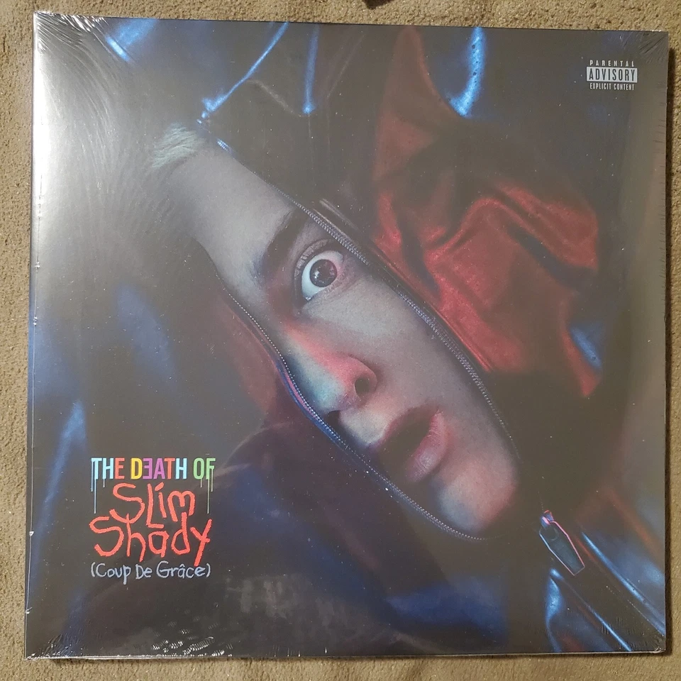 EMINEM THE DEATH OF SLIM SHADY COUP DE GRÂCE CRAYON VINYL VARIANT MULTICOLOR - Image 2 of 3