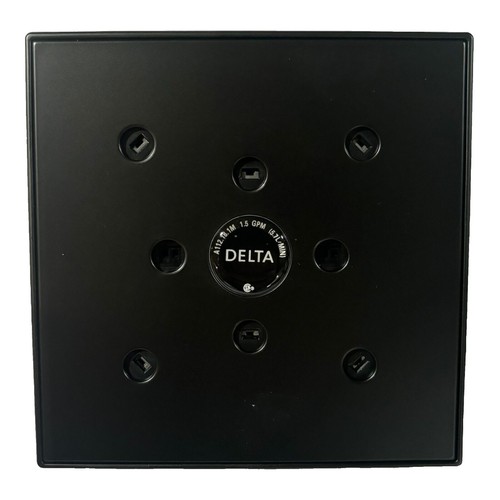 Delta Faucet Single-Spray Square Shower Head RP62283 - Oil Rubbed Bronze, 2.0 GPM