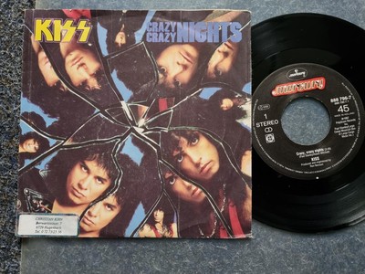 Kiss - Crazy crazy nights 7'' Single HOLLAND