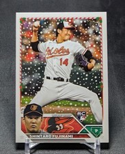 Shintaro Fujinami Rookie RC 2023 Topps Holiday Card #H41 Baltimore Orioles