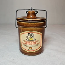 Vintage Stoneware Small Cheese Crock