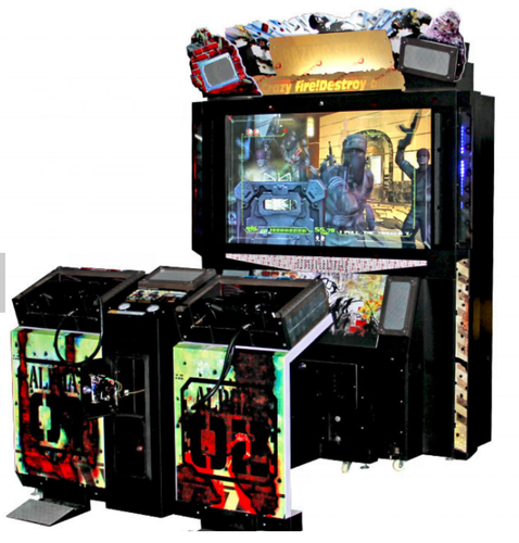 Commercial Target Interactive Shooting Simulator Arcade Coin Operated See Video Ebay