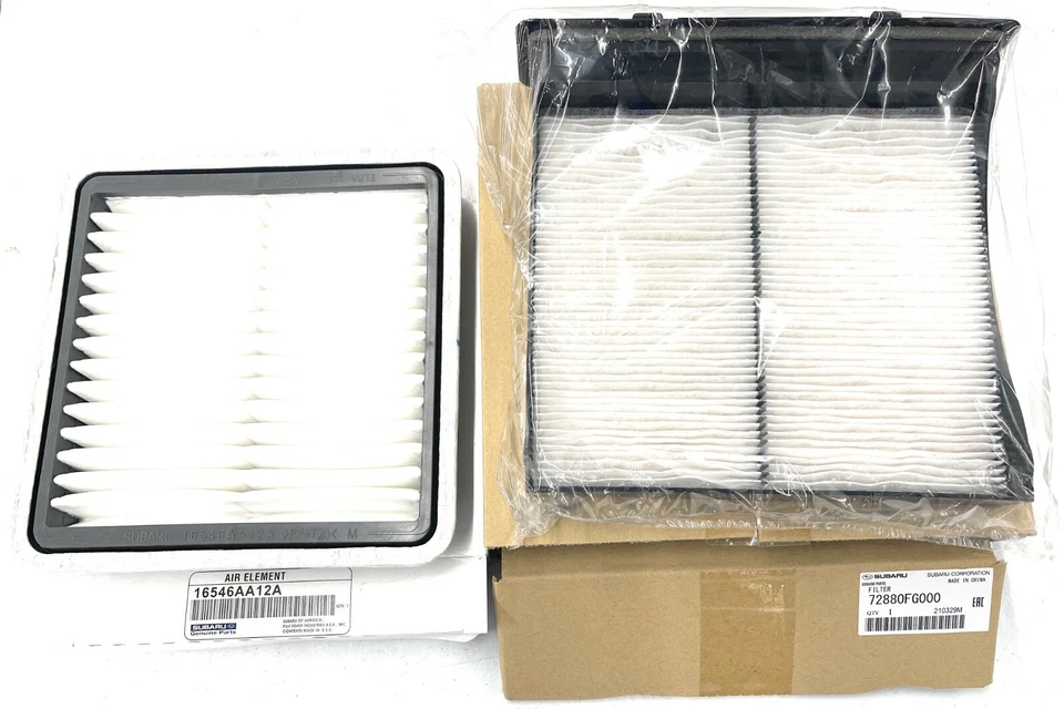 OEM Genuine Subaru Engine Air Filter Element 16546AA12A