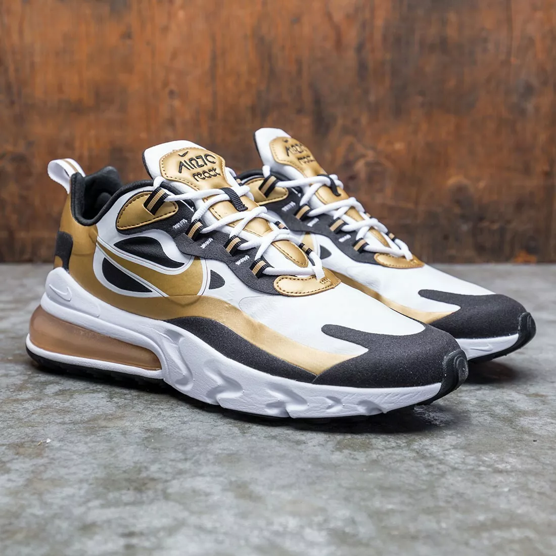 Nike Air Max 270 White/Gold/Black Release Date