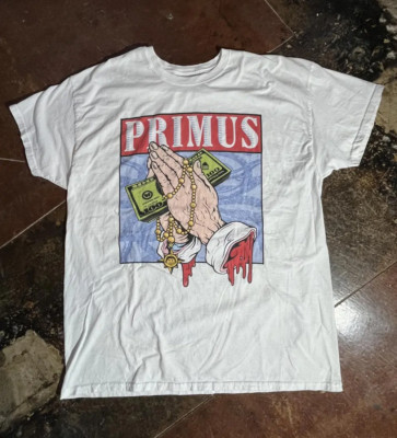 Primus Tour Band Short Sleeve Gift For Fan S to 5XL White T-shirt BM1276