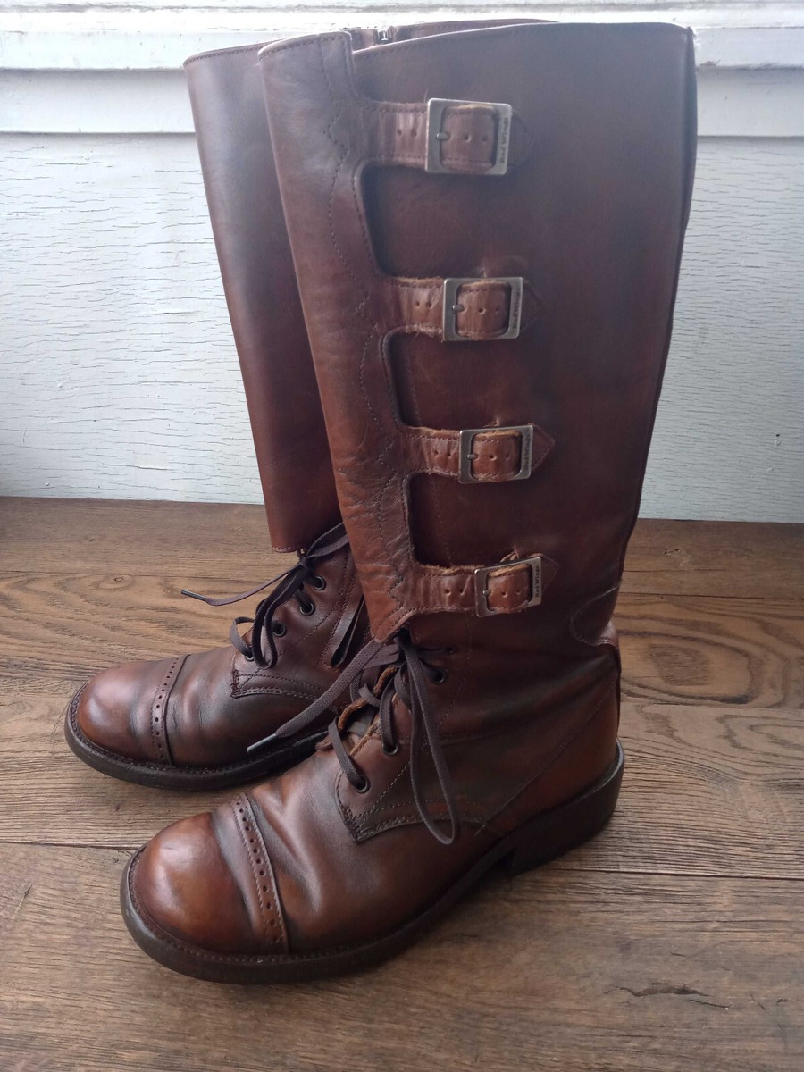 Redwing ウィメンズ Boots Leather Zipper Unit Red Wing 9065 Buckle women's leather boots, great condition | eBay