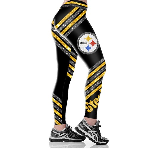 Pittsburgh Steelers Women Leggings High 