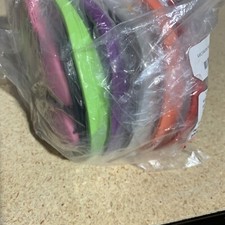 Wired On-Ear Headphones with 3.5mm 10 Pack Headphones Mixed Colors