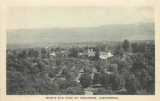 Redlands California Birdseye View Western Publishing #647 Postcard 24-9659
