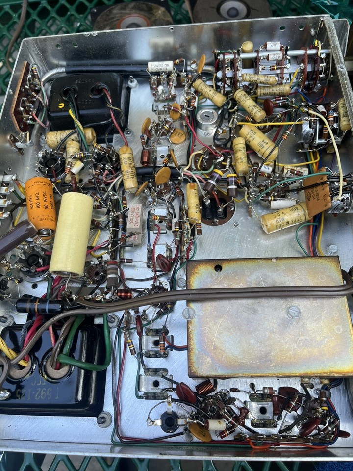 Vintage The Fisher X-101-C Tube Amplifier Master Stereo Control