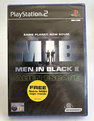 PS2 Men In Black II: Alien Escape, Neu und Factory Sealed