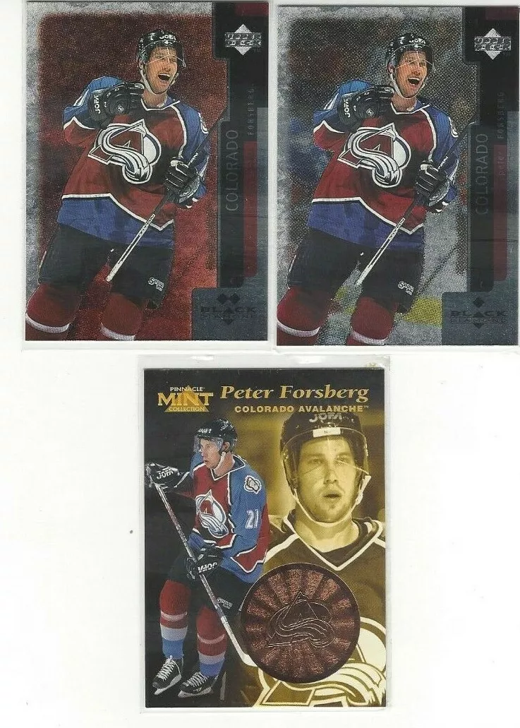 1996-97 Pinnacle Mint Peter Forsberg Colorado Avalanche #6