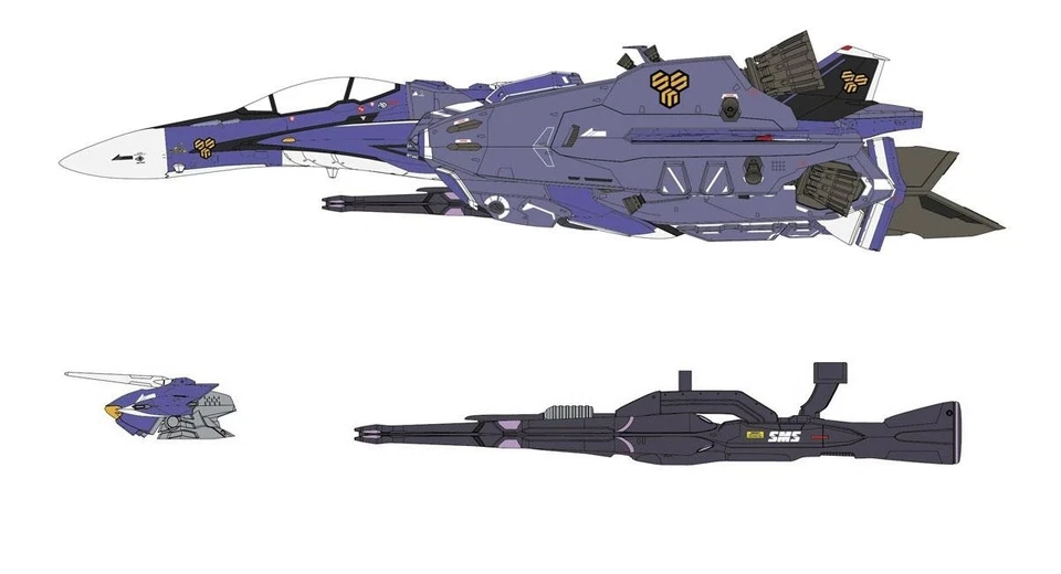 Hasegawa 65831 Macross Frontier 1/72 VF-25G Super Messiah - Envío a EE. UU. Foto 3 de 4