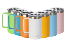 Ezprogear 24 oz Stainless Steel Mug Tumbler Insulated w/Handle and Lid