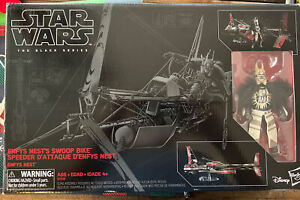 Star Wars The Black Series Enfys Nest and Swoop Bike 6 inch Figure E0332 for sale online