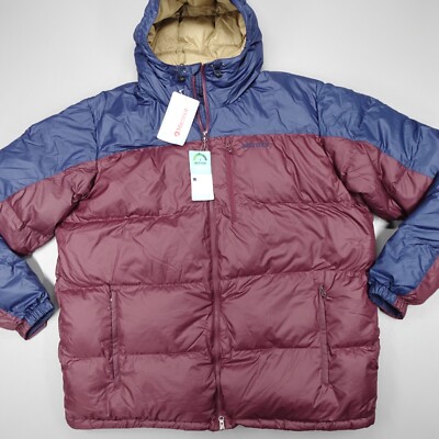 Marmot Guides Duck Down Hoody Jacket Tall Port Royal/Navy 23080-20700 Size  3XLT