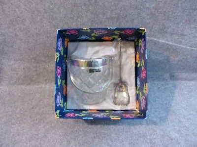 seau à glaçons en cristal avec cuillère en coffret - Photo 1/4
