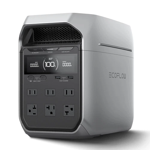 EcoFlow DELTA 3 Plus 1024Wh 1800W Portable Power Station LFP Battery Refurbished