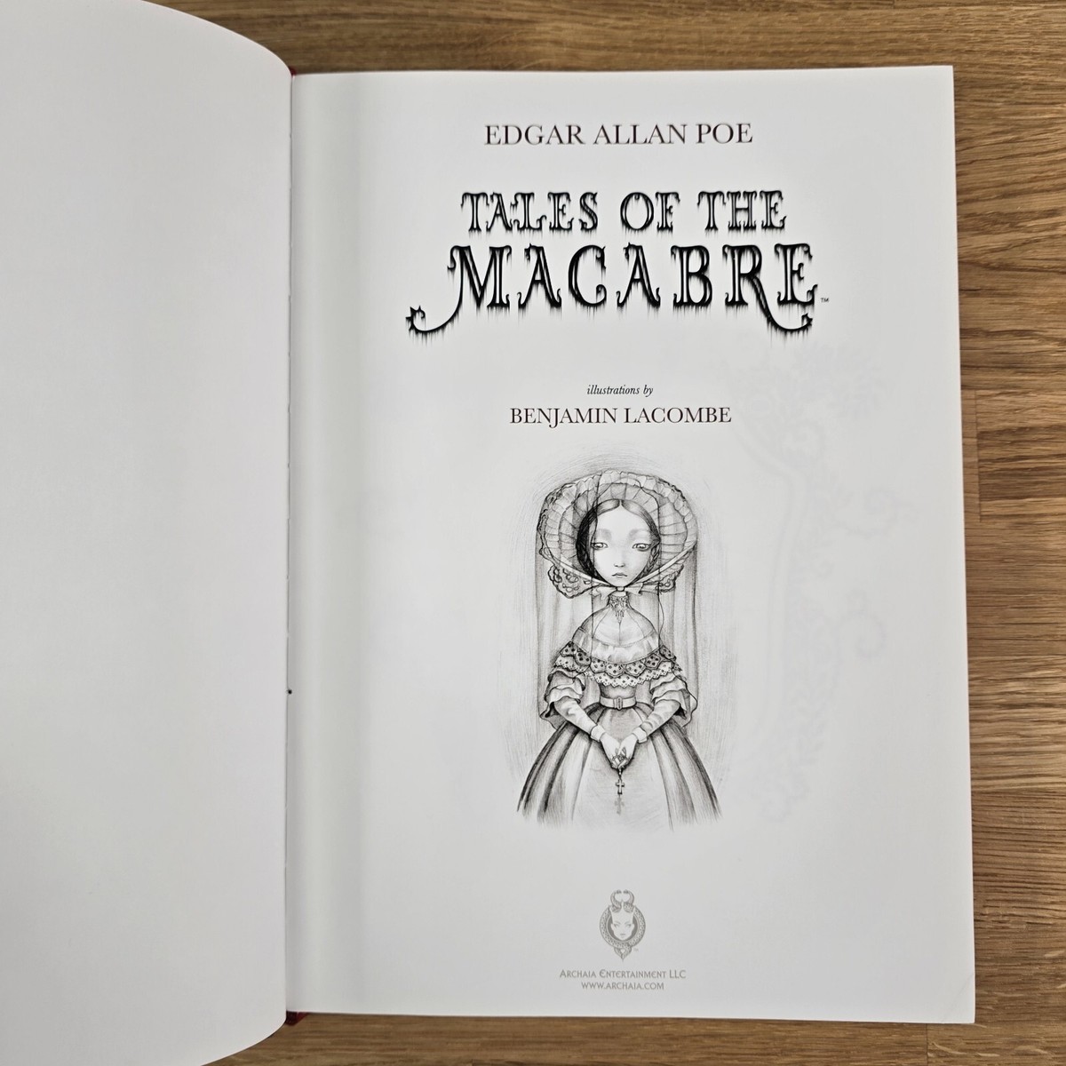 TALES OF THE MACABRE By Edgar Allan Poe - Hardcover Benjamin