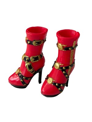 Rainbow High Doll Ruby Anderson Bucke Boots High Heels Fashions Shoes