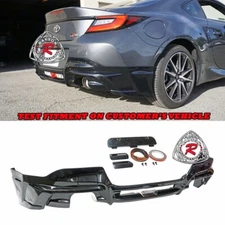 Fits 22-25 Toyota GR86 / Subaru BRZ T-Style Rear Lip (ABS Plastic)