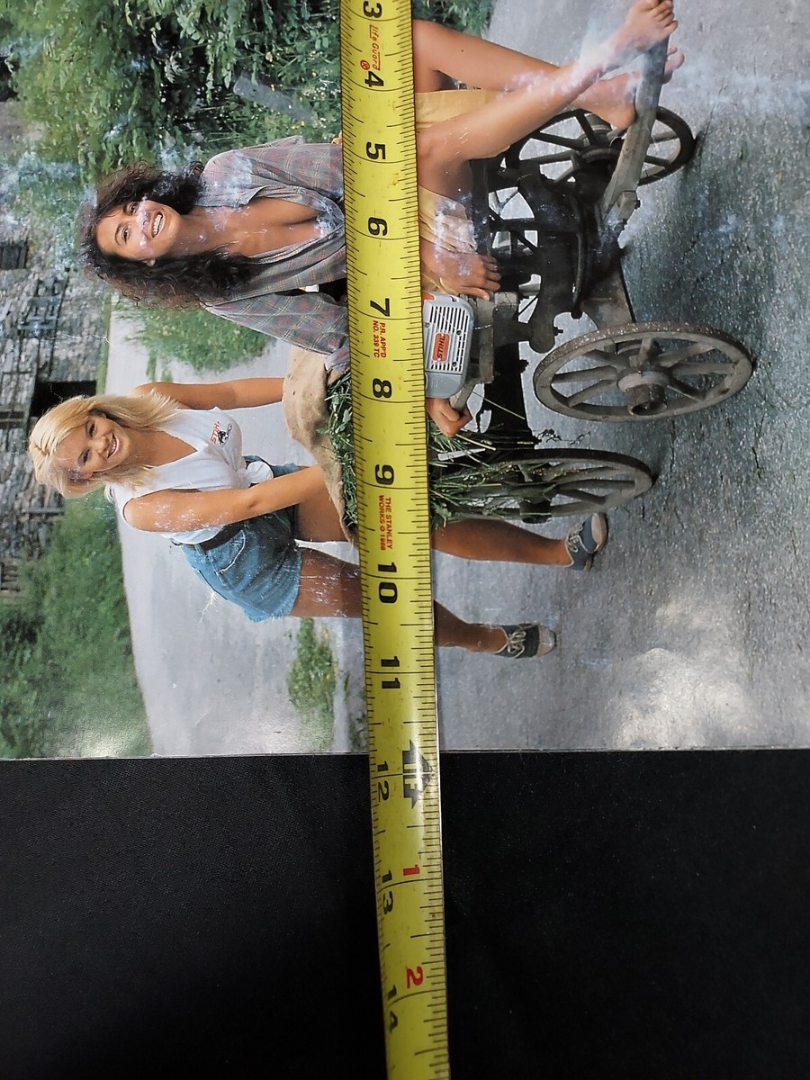 Vintage STIHL Equipment 1990 Calendar Sexy Pinup Girls Girly