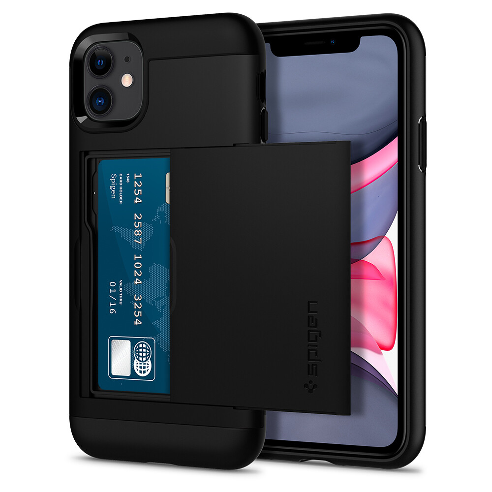 iPhone 11 11 Pro 11 Pro Max Case Spigen Slim Armor CS Card Wallet  Cover