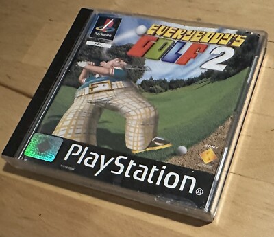 PS1 Everyone s Golf 2 Compact Disc Spiel PAL in genialem Zustand