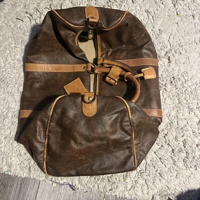 Etro Boston travel hand Bag with lock Authentic Luxury