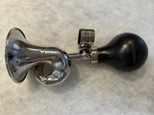 Bike Horn Loud Bicycle Handlebar Retro Vintage Bugle Horn Motorcycle Bike Trike