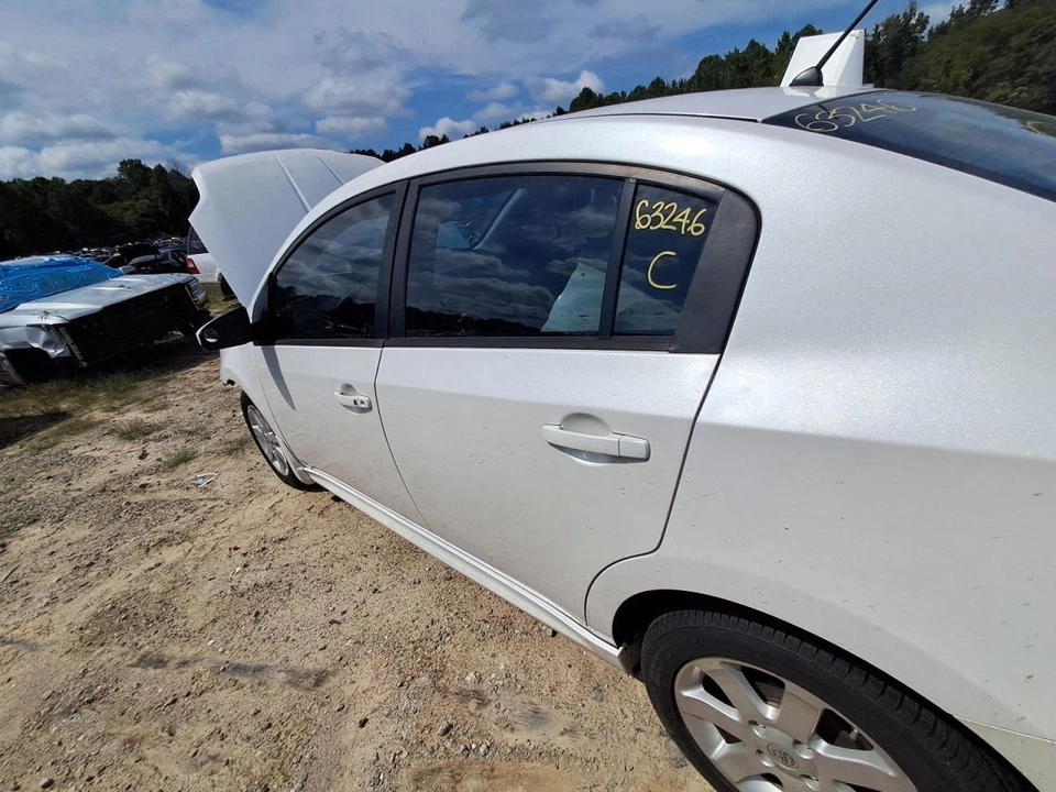 2012 Nissan Sentra Left Driver Rear Door Shell - Used, Local Pickup Only - Image 3 of 4